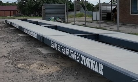 Автомобільні ваги «Промислові» на об'єкті